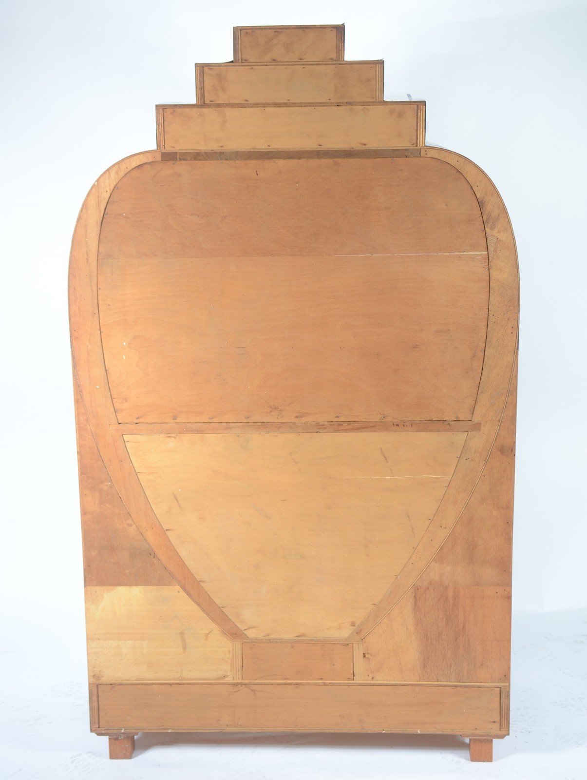 Cômoda papeleira, estilo Art Deco, tampo articulado com escaninhos e... - foto 10 de 11