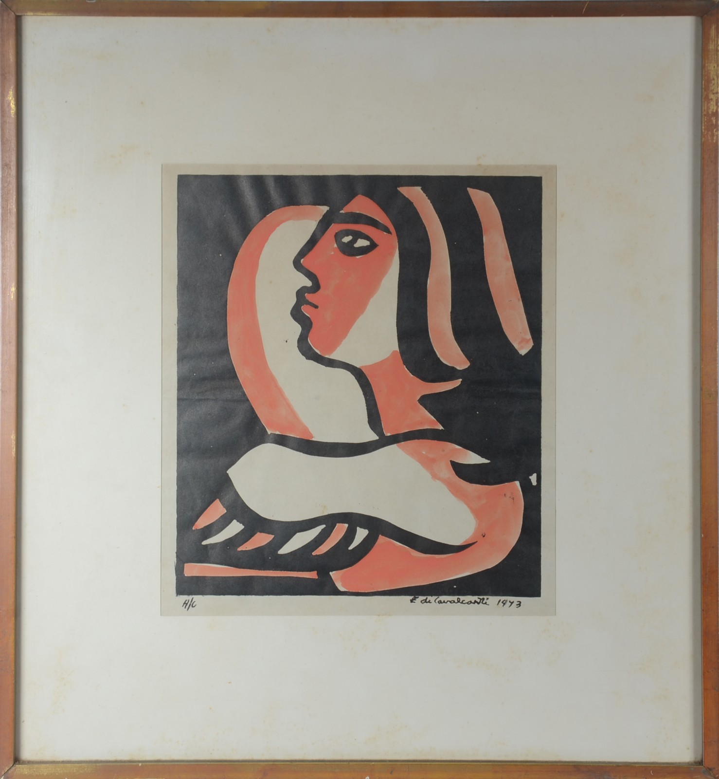 Di Cavalcanti (1897-1976), Figura Feminina - foto 2 de 7