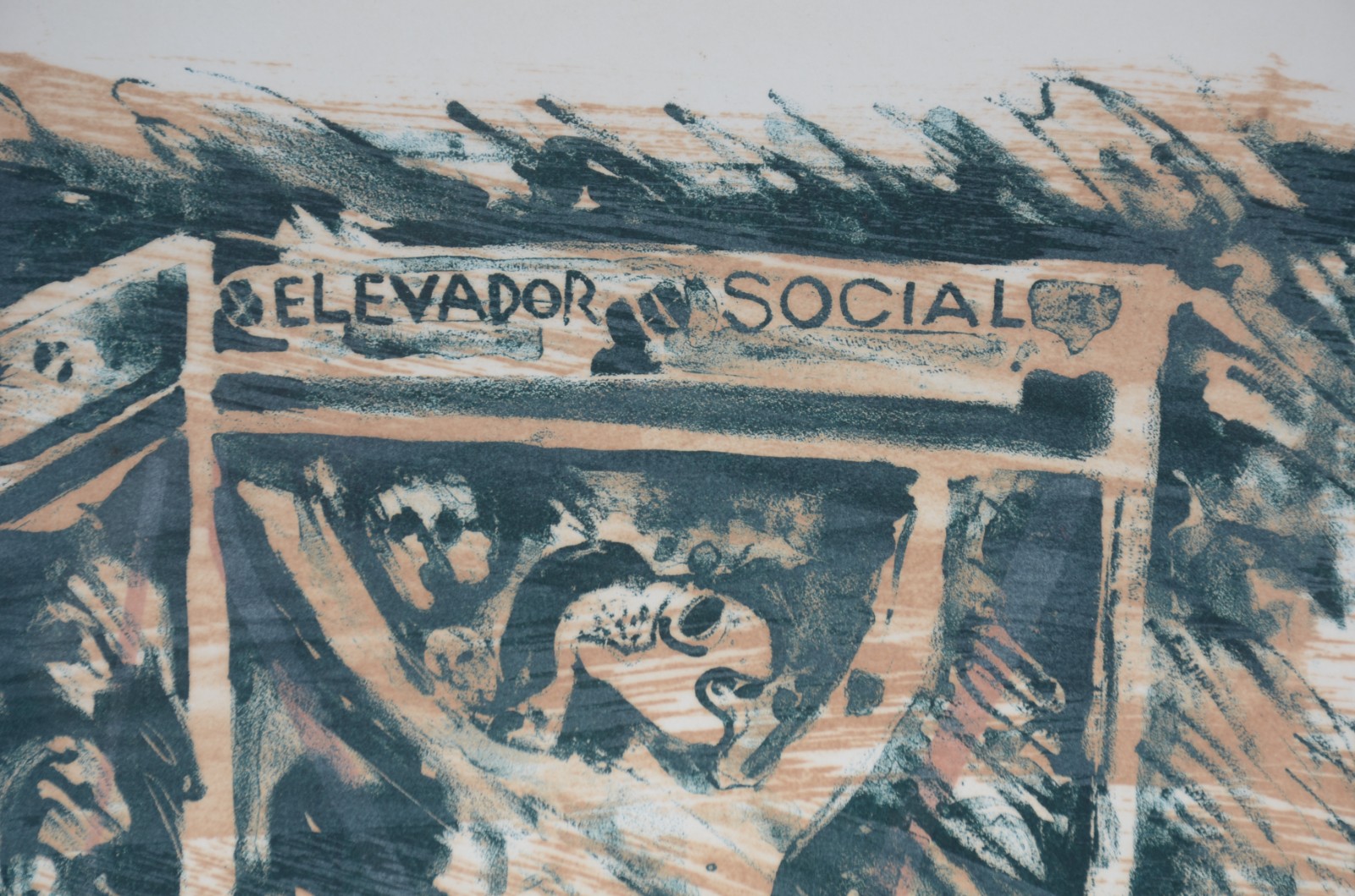 Rubens Gerchman (1942-2008), Elevador Social - foto 5 de 6