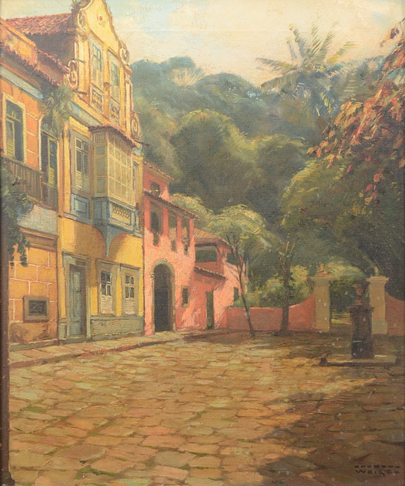 Rodolfo Weigel (1907-1987), Largo do Boticário - foto 1 de 4