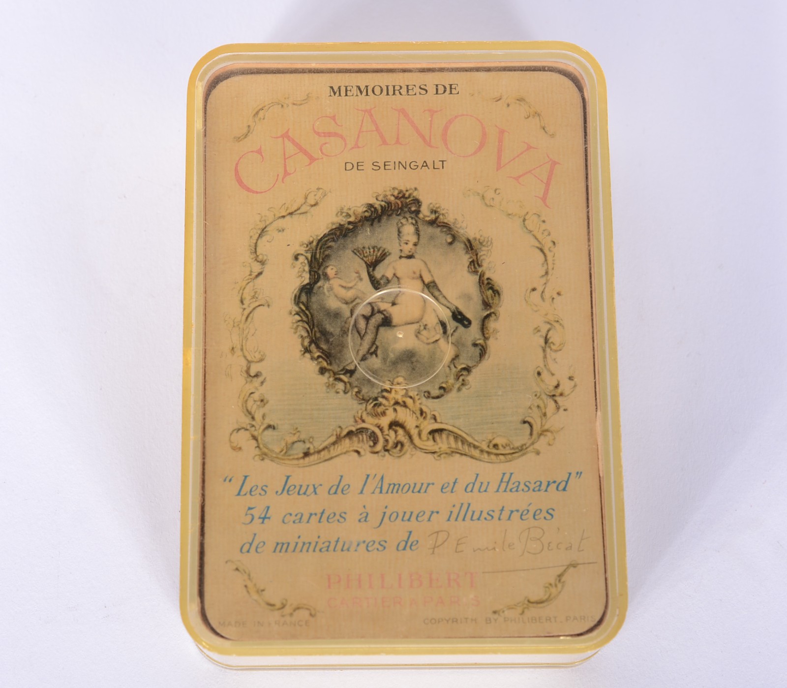Baralho Memoires de Casanova de Seingalt com 54 cartas. Completo... - foto 4 de 7