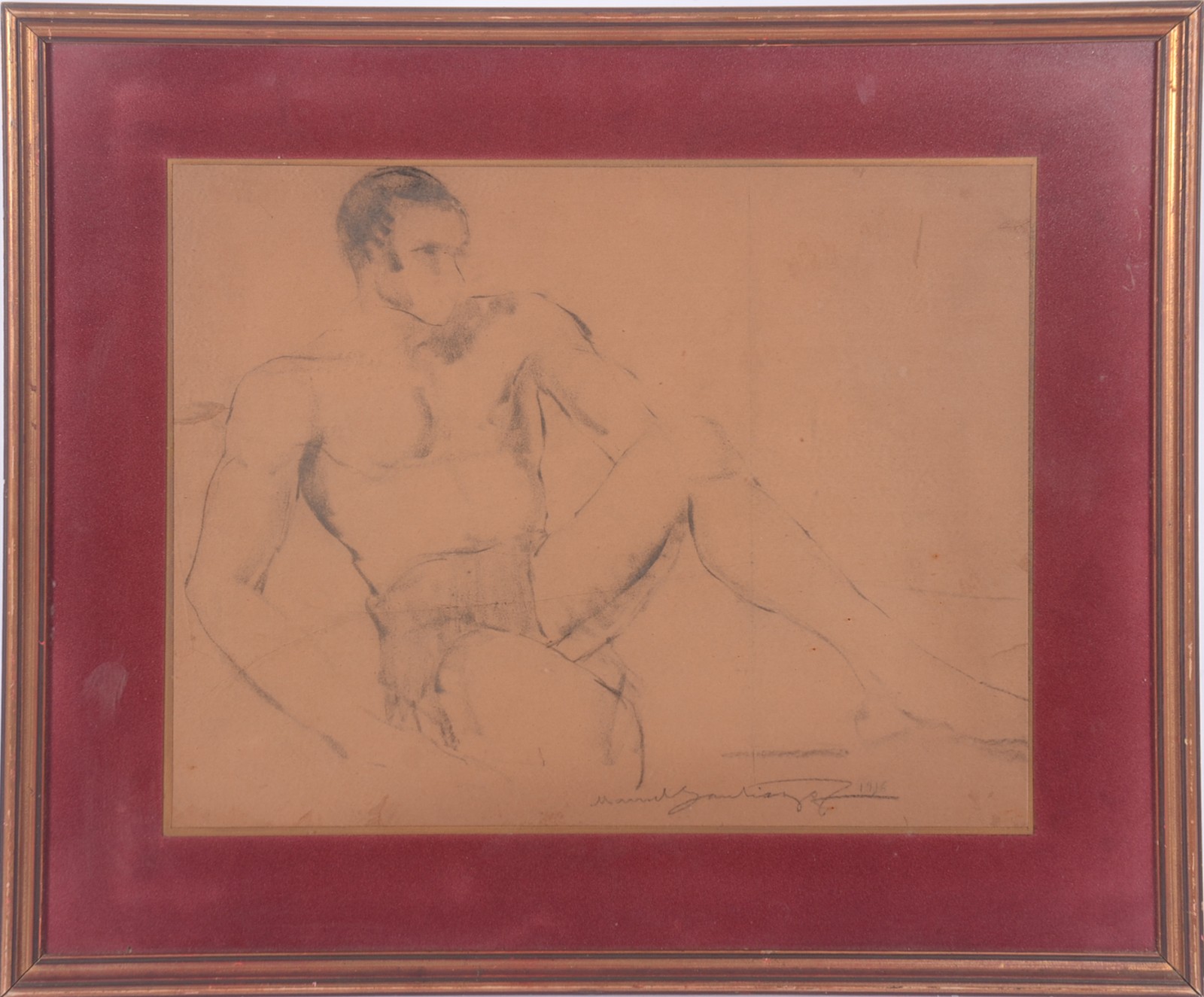 Manoel Santiago (1897-1987), Figura Masculina - foto 2 de 7