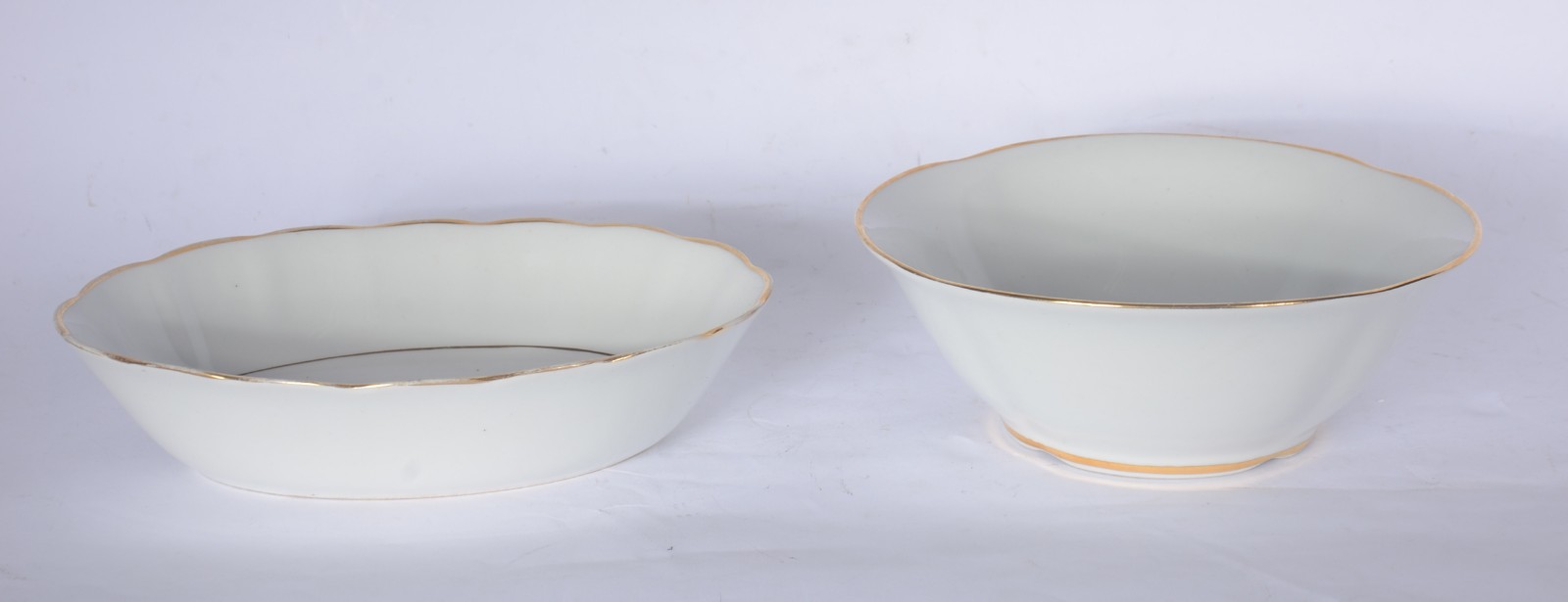 Aparelho de jantar de porcelana Barão do Rio Branco, fundo branco com... - foto 5 de 9