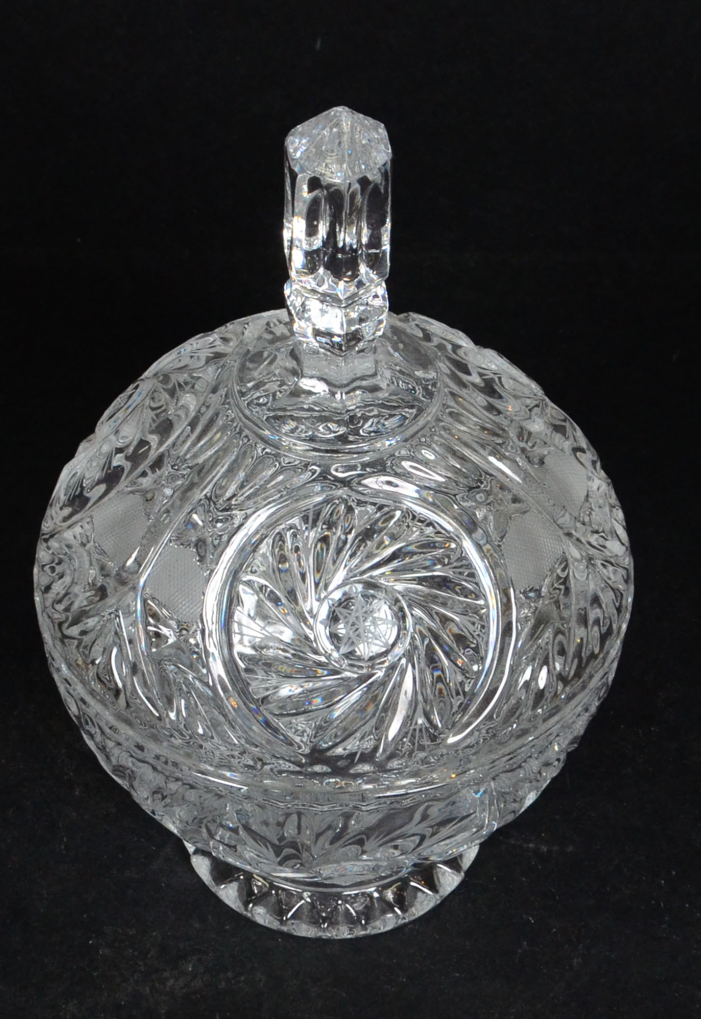 Bomboniere de cristal lapidado - foto 2 de 2