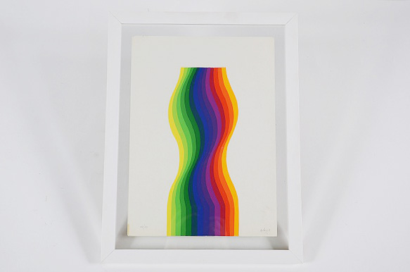 JULIO LE PARC - Abstrato - serigrafia 42/100 - 34 x 24 - com... - foto 1 de 3