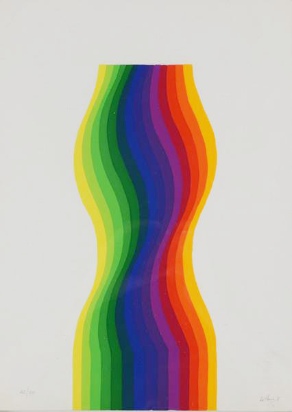 JULIO LE PARC - Abstrato - serigrafia 42/100 - 34 x 24 - com... - foto 2 de 3