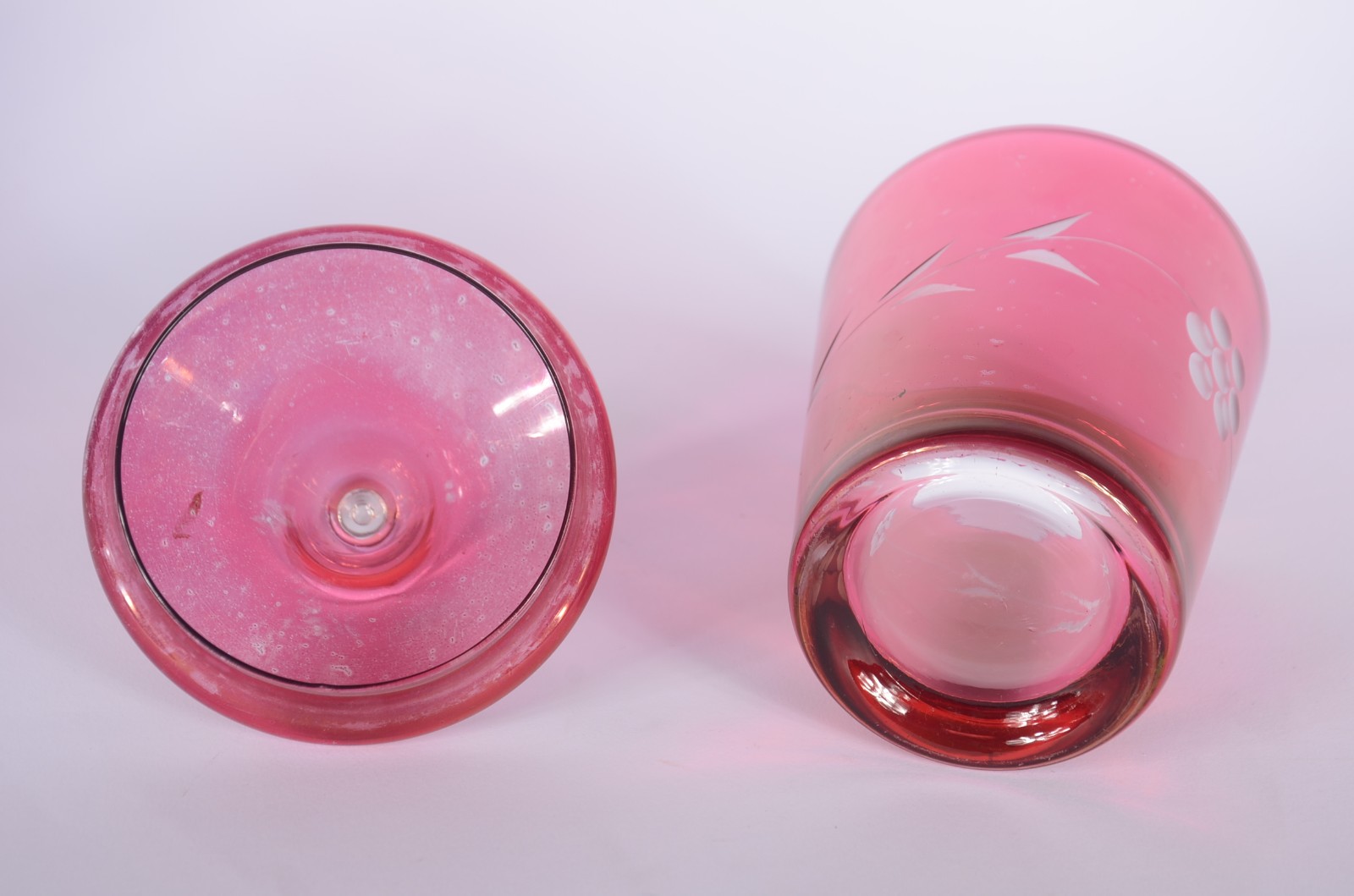 Diversas peças de cristal, sendo: saladeira com 5 bowls, bomboniere... - foto 11 de 11