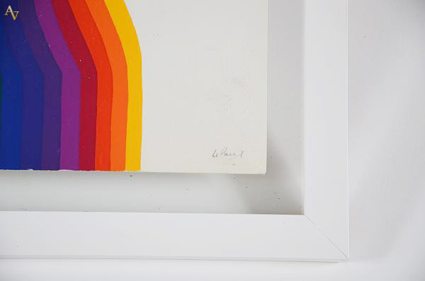 JULIO LE PARC - Abstrato - serigrafia 42/100 - 34 x 24 - com... - foto 3 de 3
