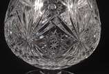 Diversas peças, sendo: Seis taças para cognac d... - Diversas peças, sendo: Seis taças para cognac de cristal lapidado e 6 bowls ingleses, assinados Webb.
