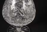 Diversas peças, sendo: Seis taças para cognac d... - Diversas peças, sendo: Seis taças para cognac de cristal lapidado e 6 bowls ingleses, assinados Webb.