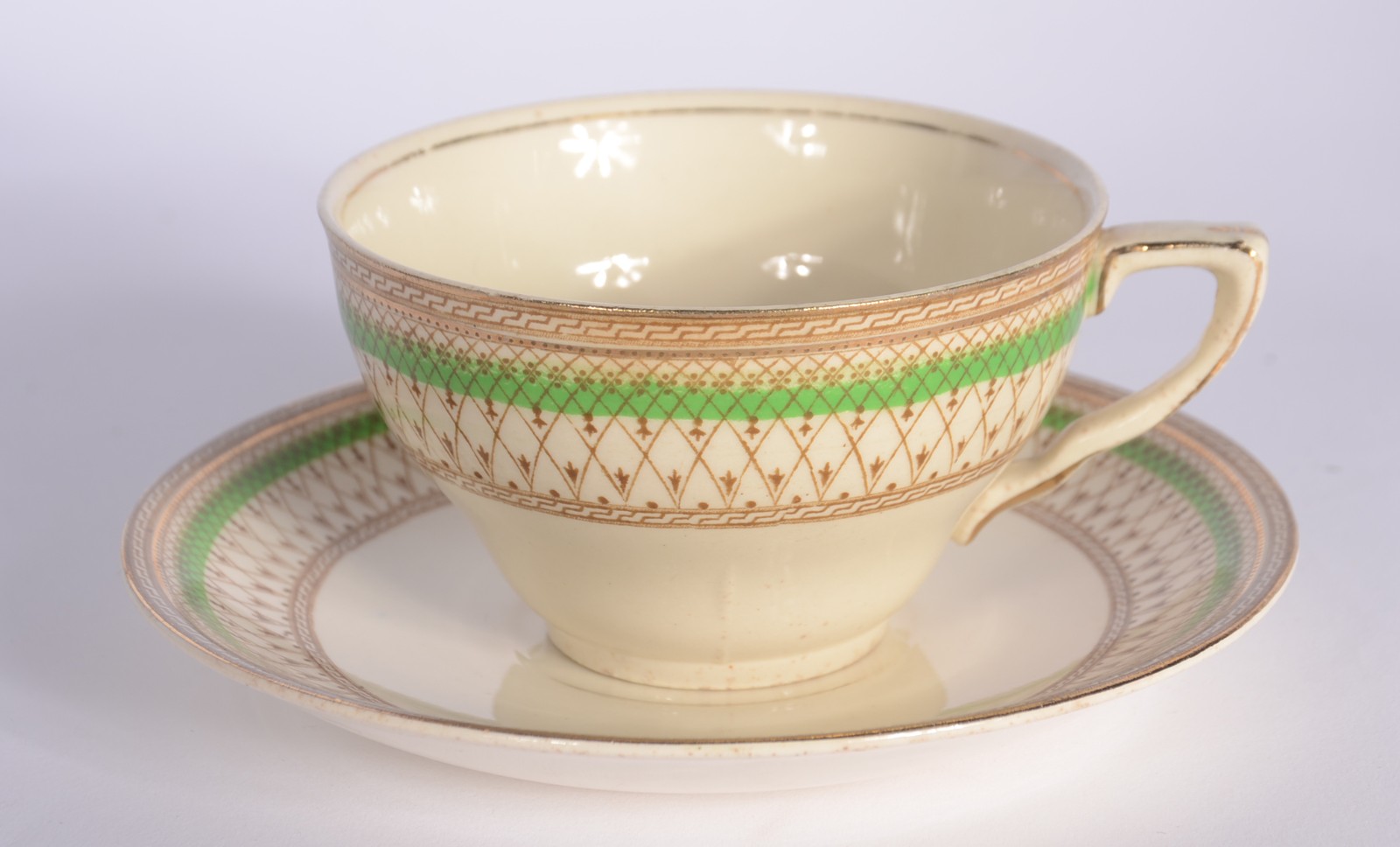 Serviço de chá e café de faiança inglesa J&G Meakin, composto de: 8... - foto 3 de 11