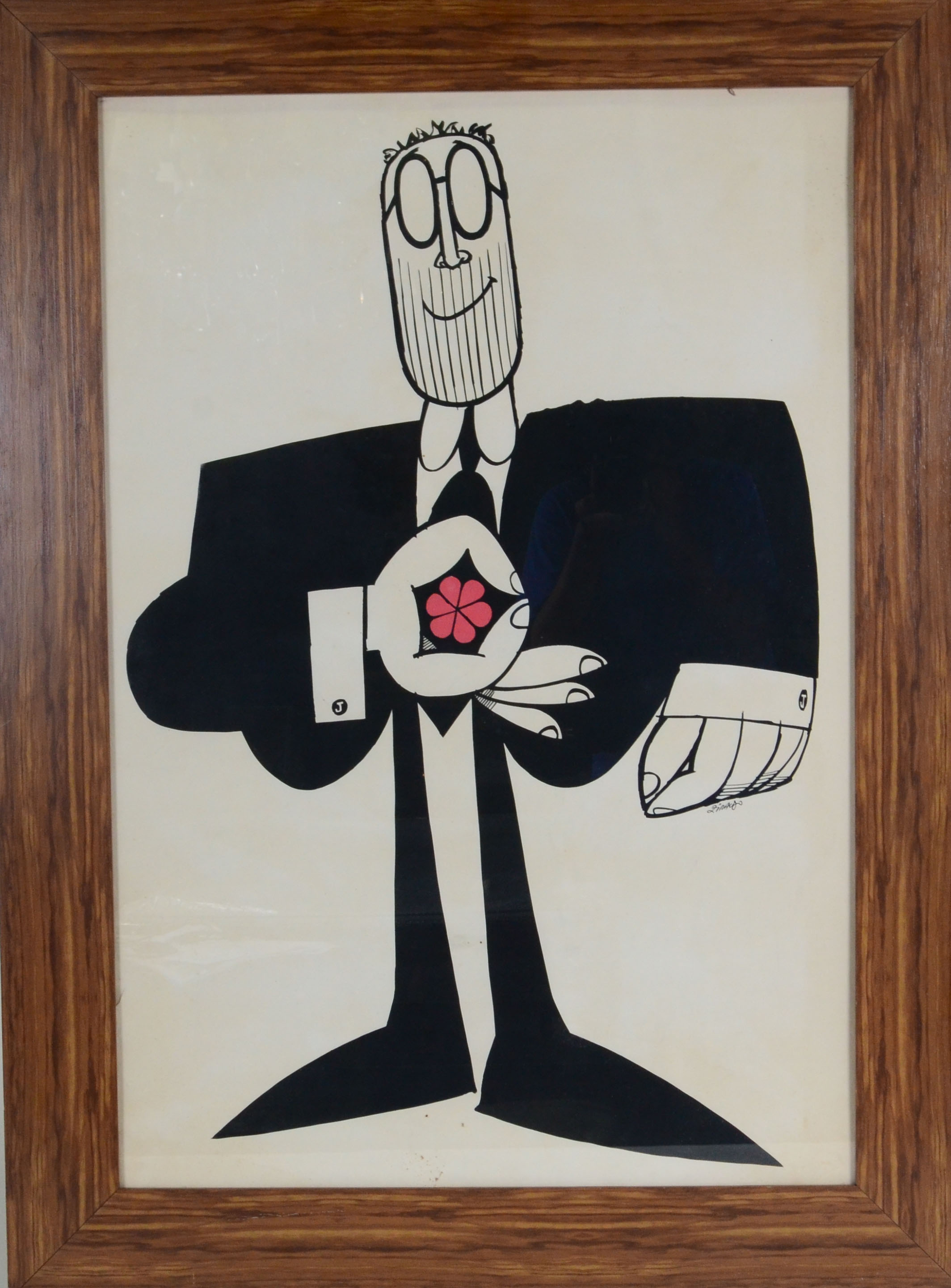 Ziraldo (1932-2024), Homem com flor - foto 1 de 5