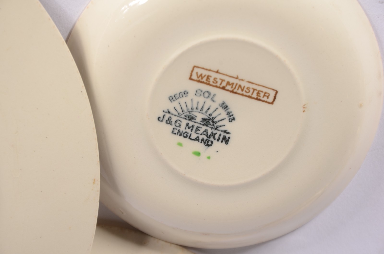 Serviço de chá e café de faiança inglesa J&G Meakin, composto de: 8... - foto 10 de 11