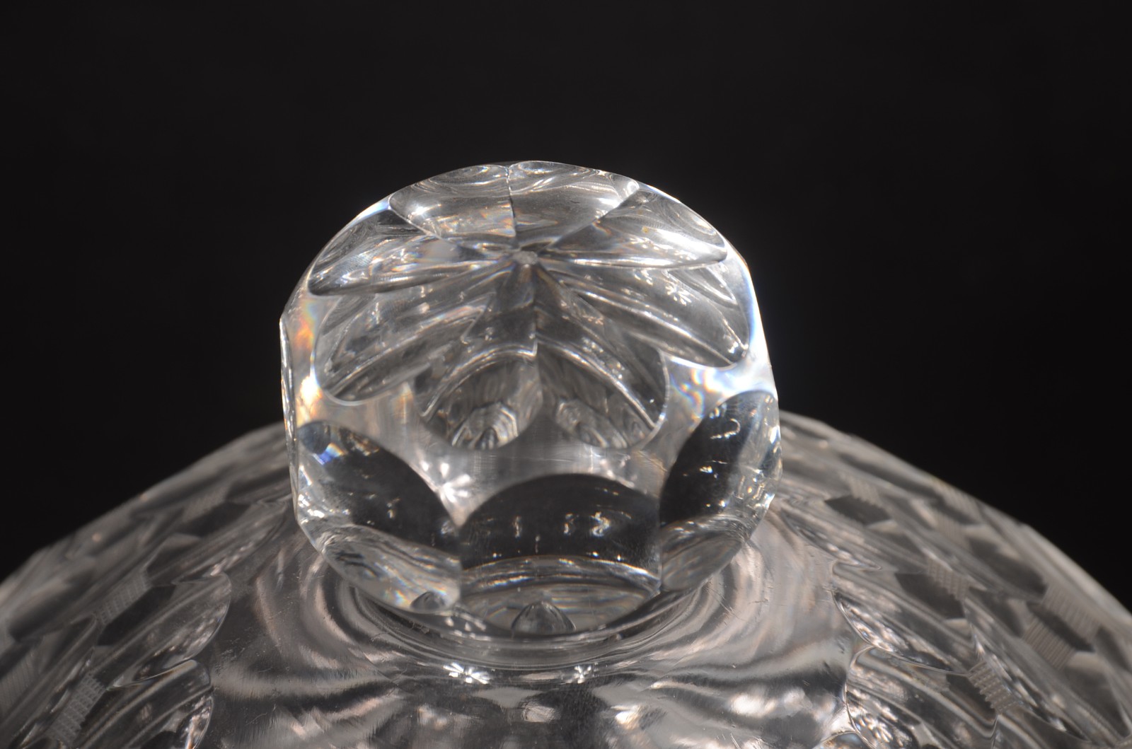 Bomboniere de cristal lapidado. - foto 4 de 9