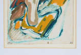 Jorge Guinle (1947-1987), Composição - óleo sobre papel -  datado 80 