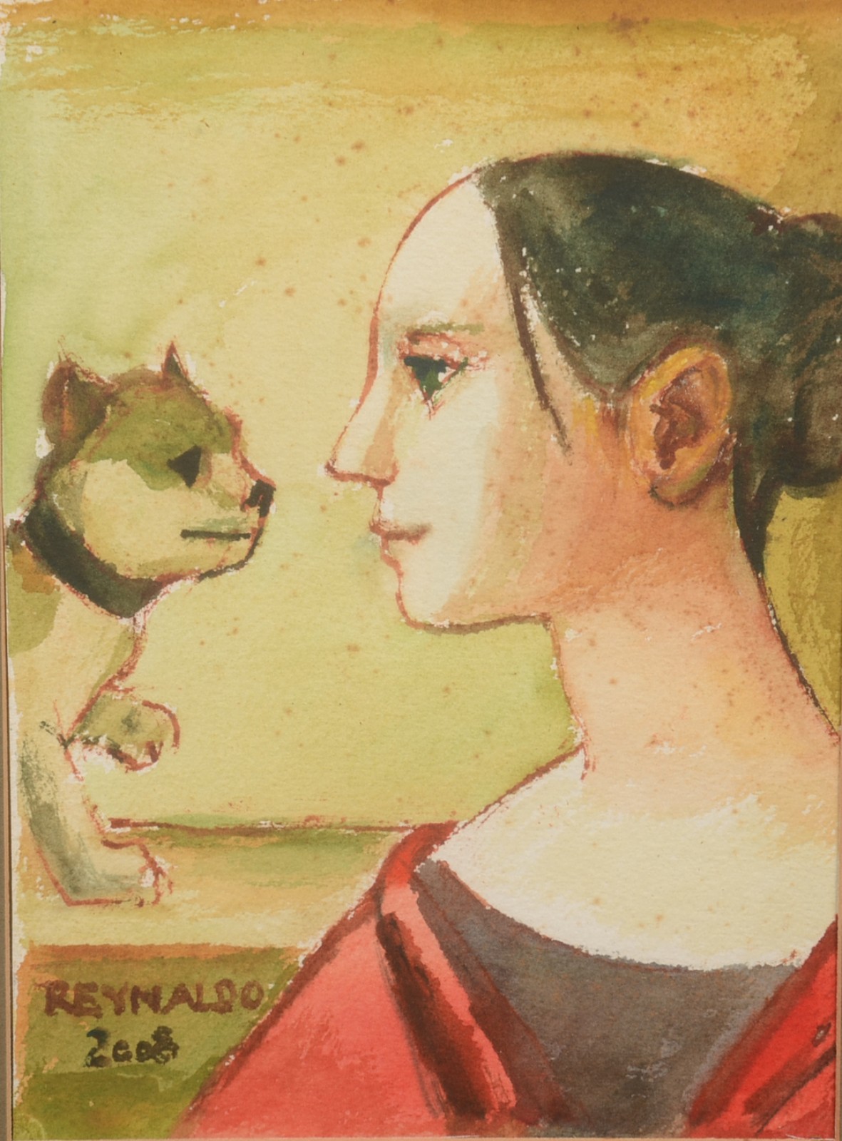 Reynaldo Fonseca (1925-2019), Mulher com Pet - foto 1 de 3