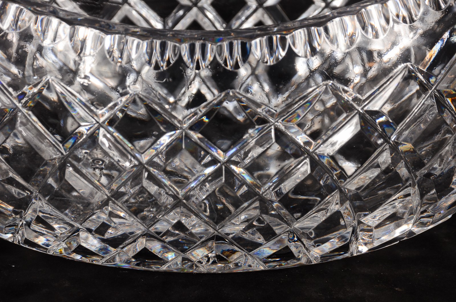 Duas fruteiras de cristal tcheco lapidado. - foto 7 de 10