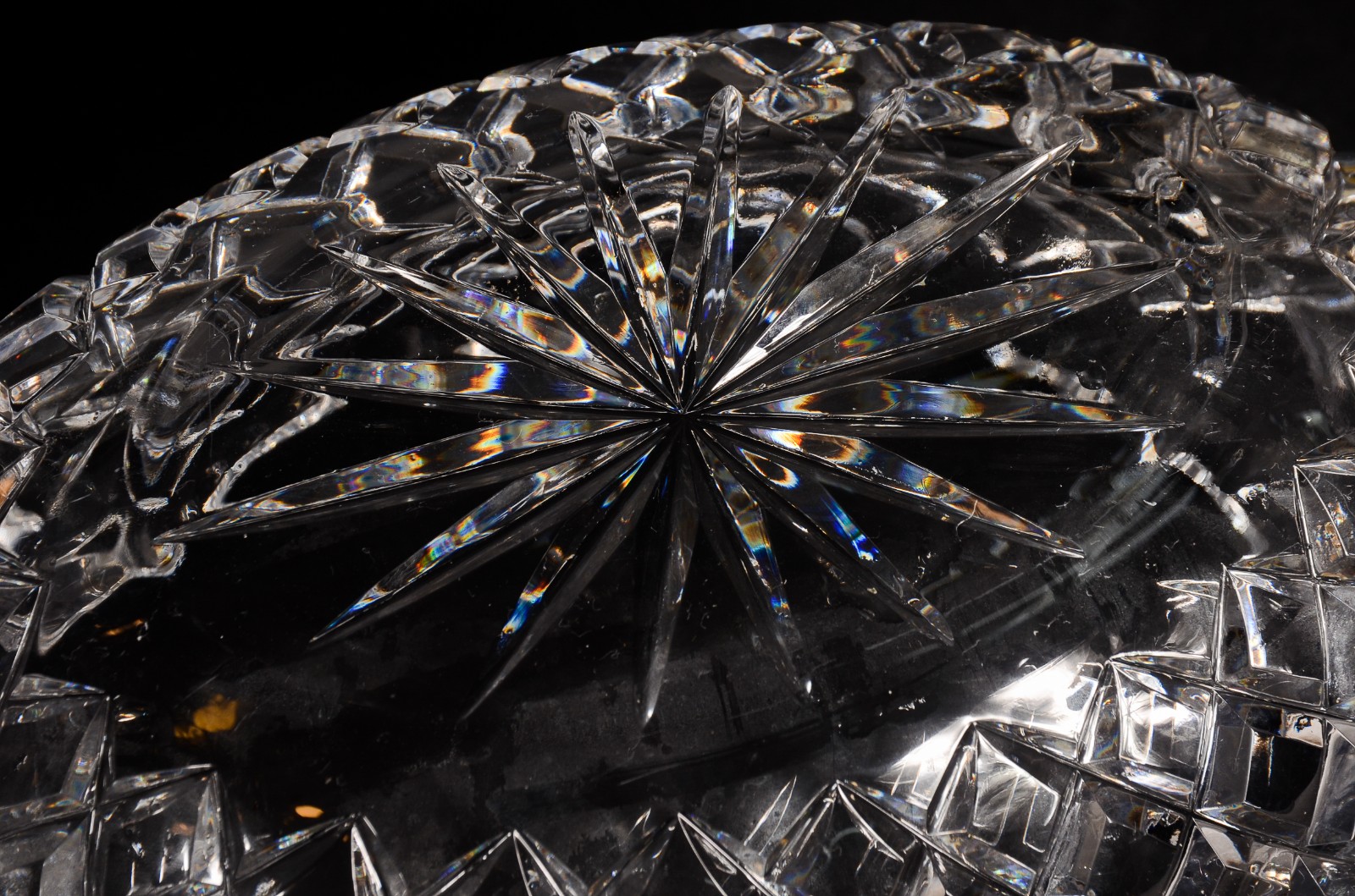 Duas fruteiras de cristal tcheco lapidado. - foto 10 de 10