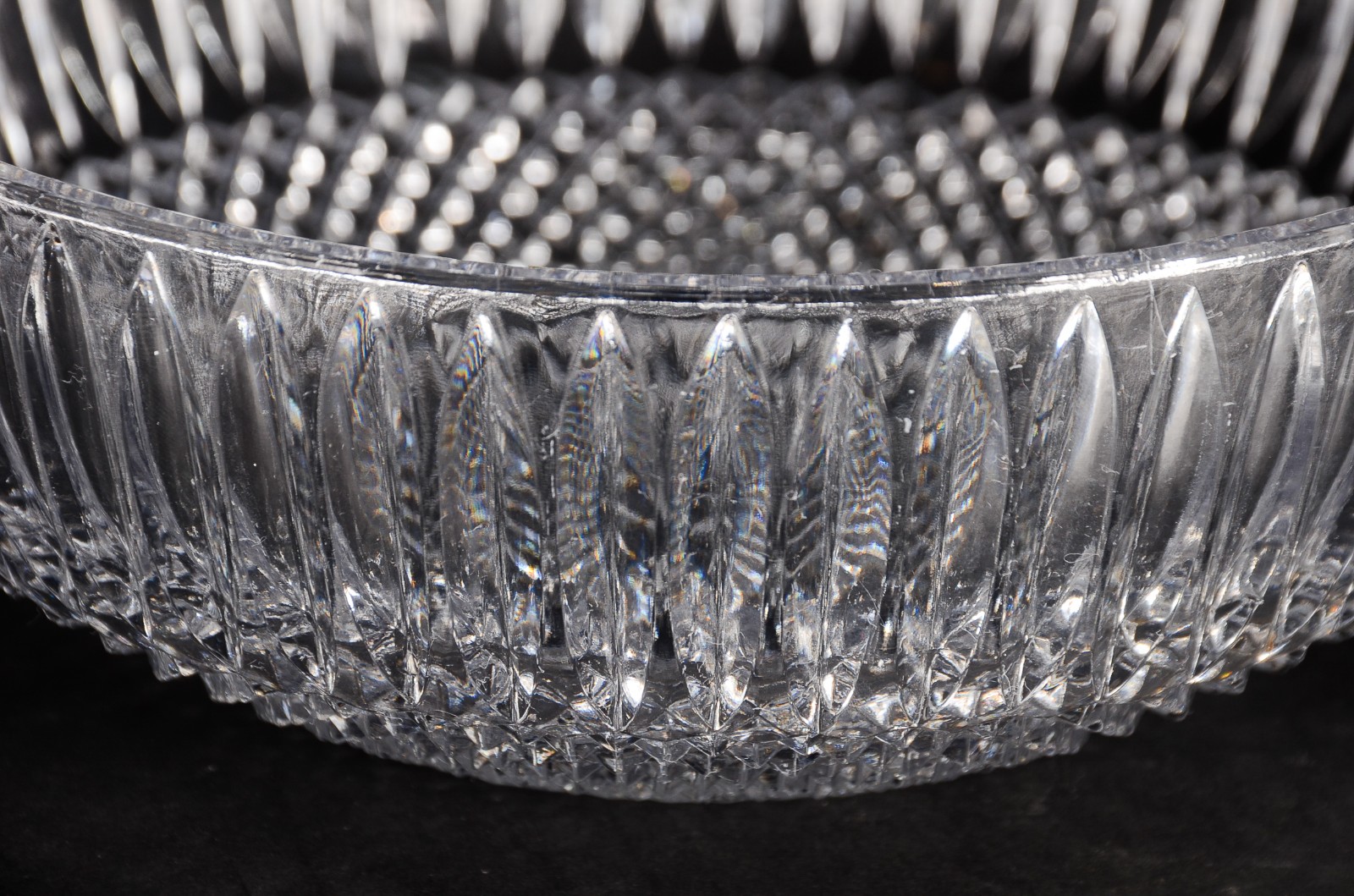 Dois bowls de cristal lapidado. - foto 2 de 10