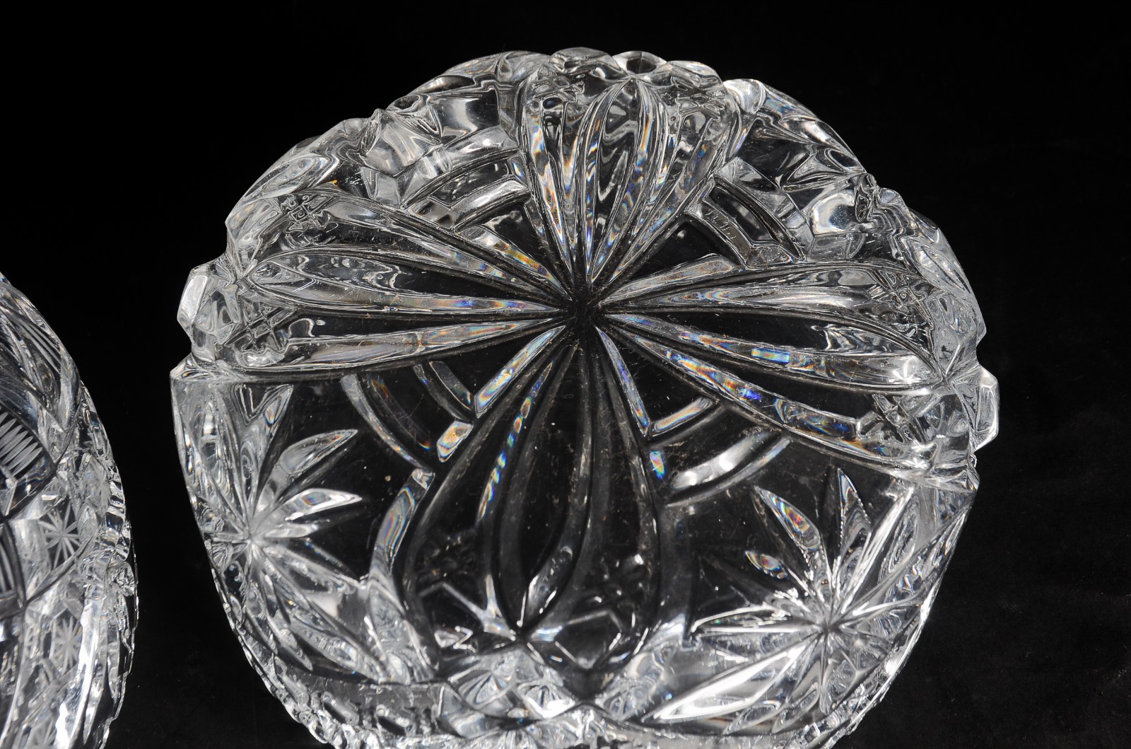 Dois bowls de cristal lapidado. - foto 7 de 8