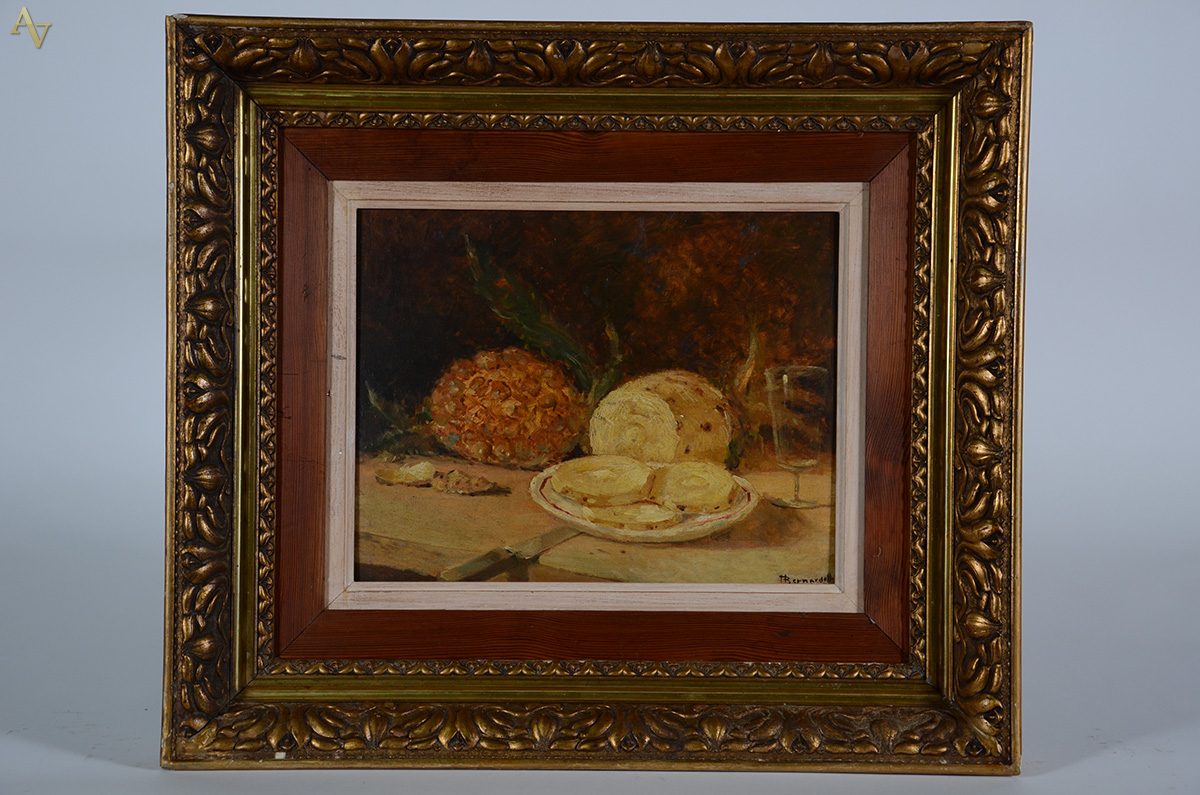 BERNARDELLI (1858 - 1936) - Natureza morta - osc - 38 x 46 (moldura... - foto 1 de 5