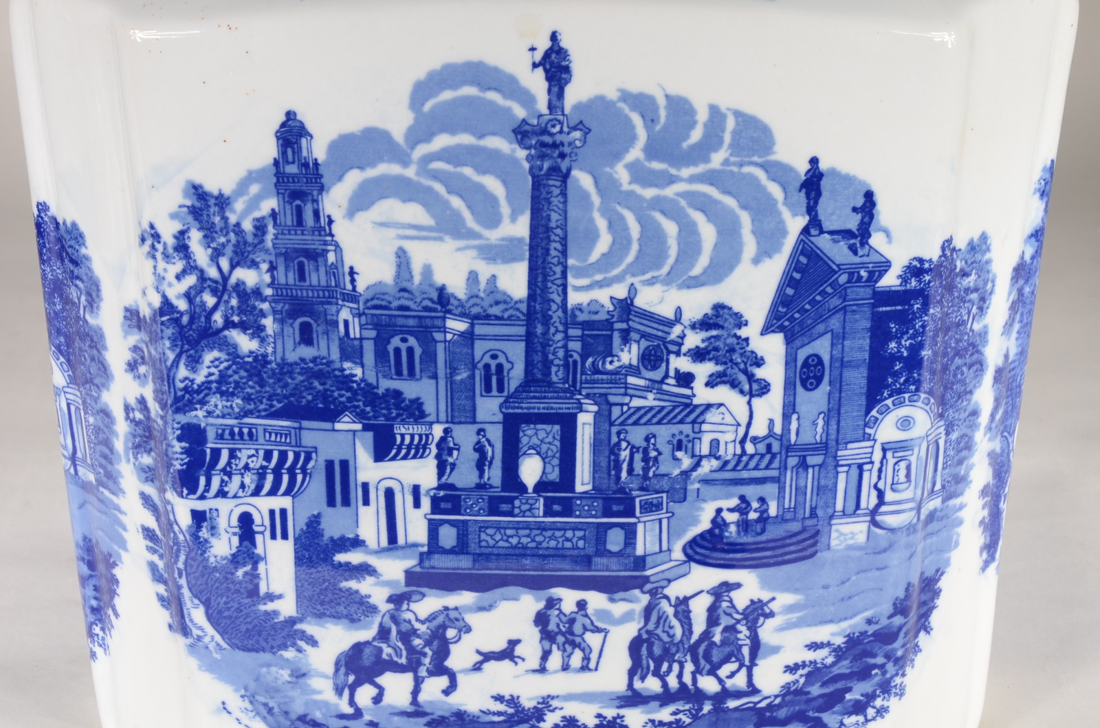 Grande potiche de porcelana Victoria Ware - Ironstone, decorada com... - foto 7 de 10
