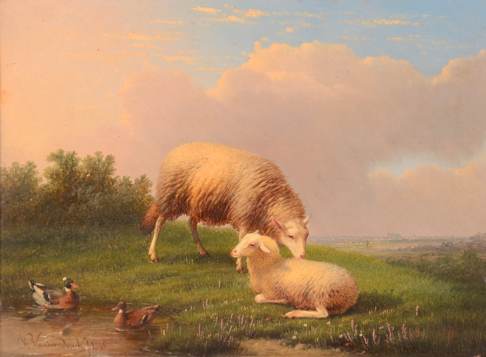 Frans van Severdonck (1809-1889), Animais em descanso - foto 4 de 8