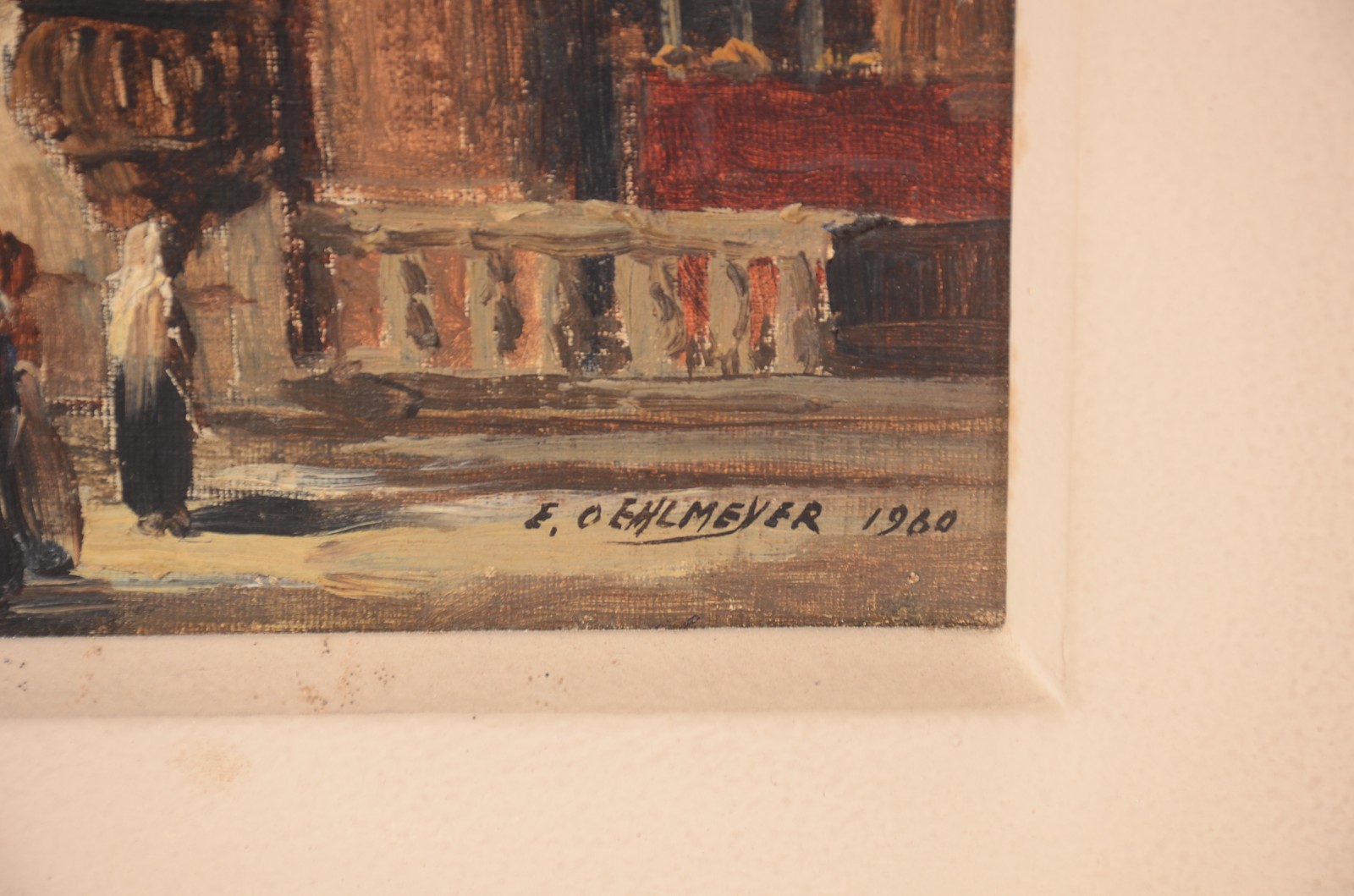 Edgard Oehlmeyer (1909-1967), Interior de Igreja - foto 3 de 4