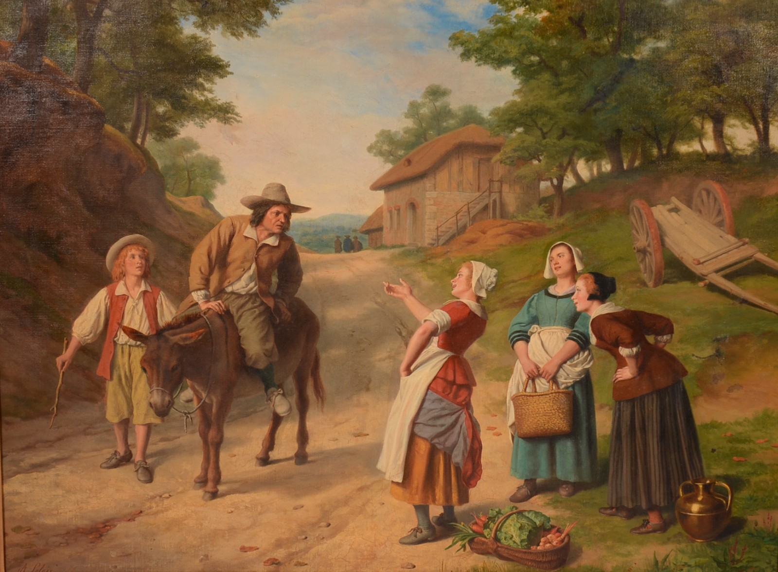 Auguste Leloir (1809-1892), Camponeses - foto 1 de 8