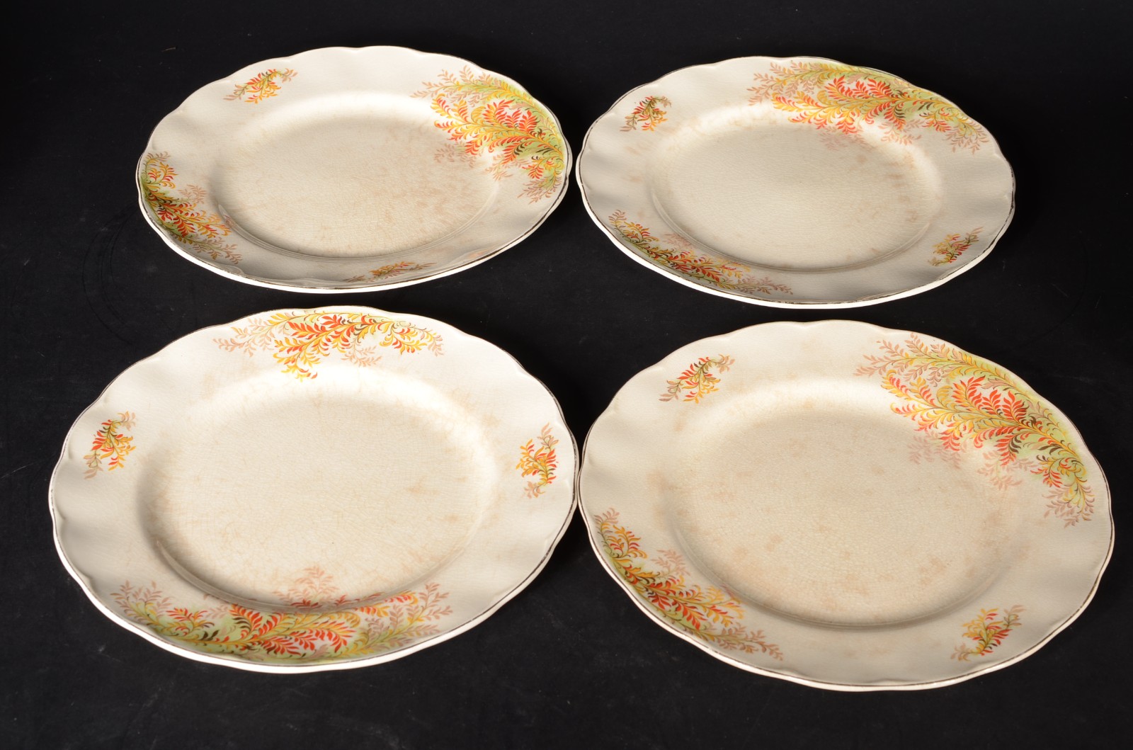 Aparelho de jantar de faiança inglesa, Creampetal, Grindley, na cor... - foto 2 de 8