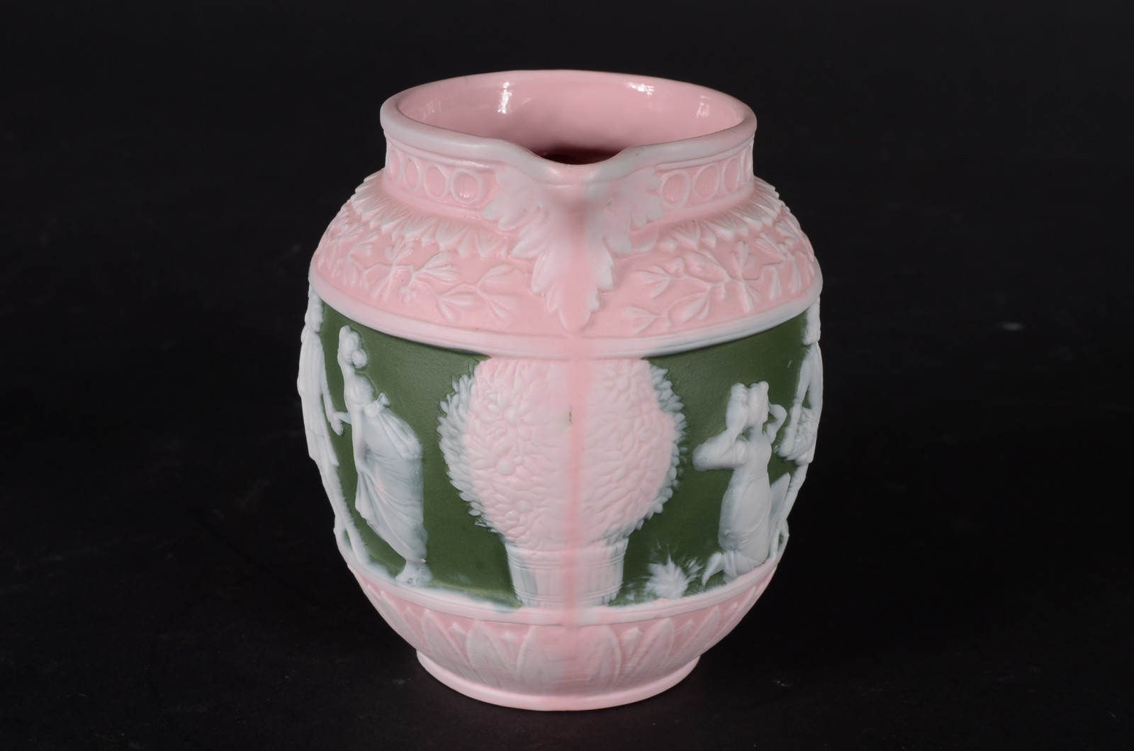 Parte de serviço de café de porcelana Wedgwood rosa e verde, composto... - foto 4 de 7