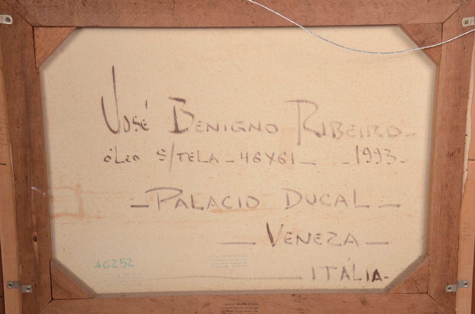 José Benigno (1955), Veneza - foto 5 de 5