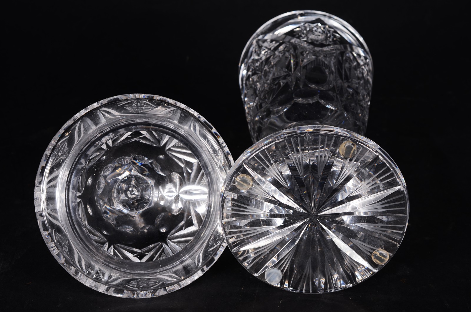 Bomboniere de cristal tcheco lapidado. - foto 10 de 10