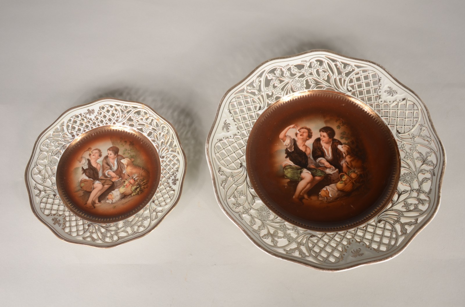 Conjunto de porcelana alemã da Bavaria, Schumam OTTO, decorados com... - foto 4 de 6