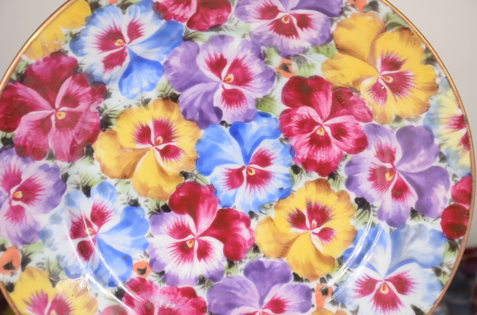 Serviço de chá e café de porcelana tcheca, decoração floral em... - foto 4 de 6