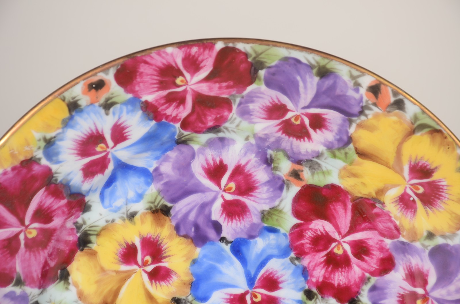 Serviço de chá e café de porcelana tcheca, decoração floral em... - foto 5 de 6