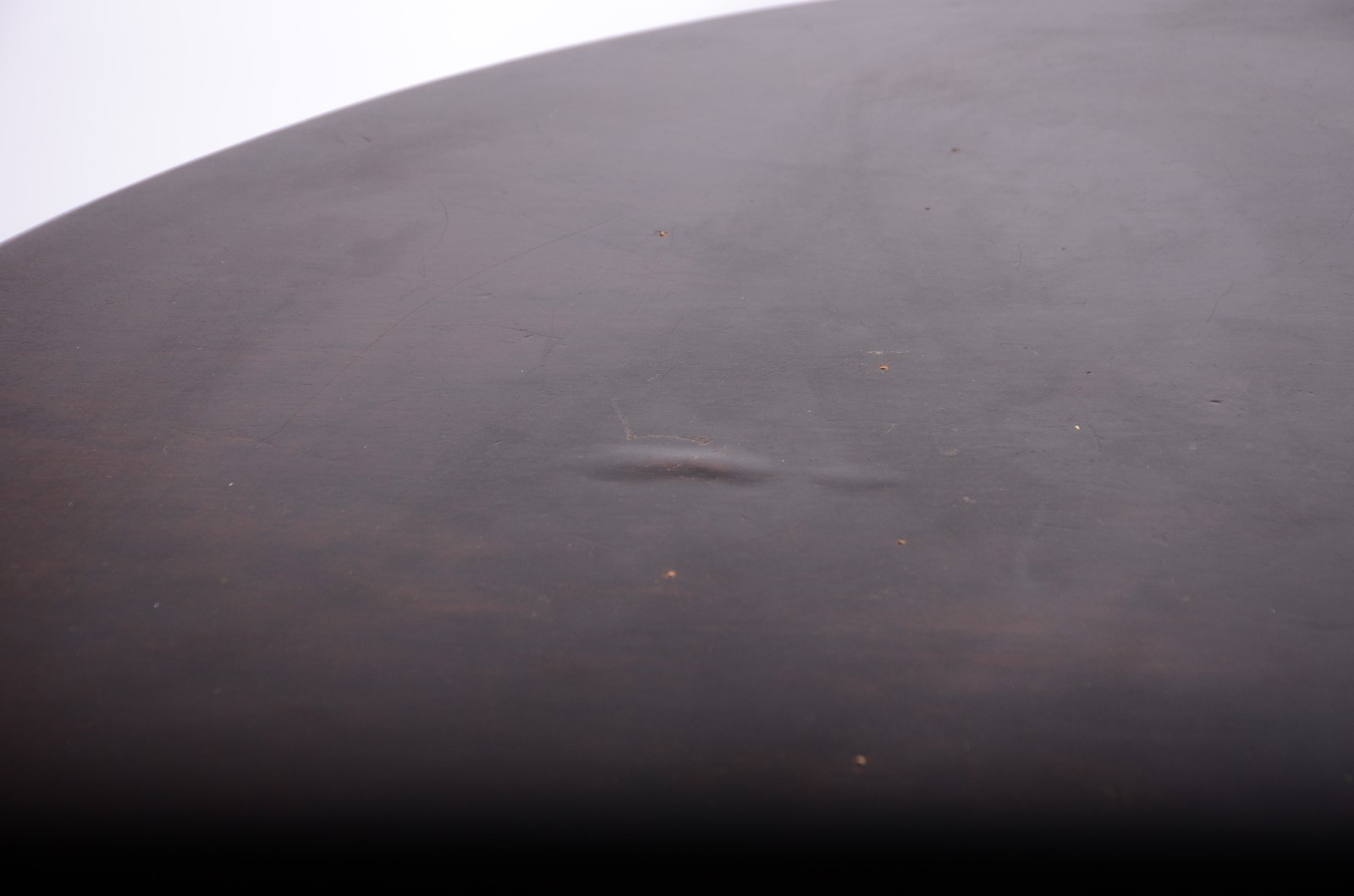 Mesa de jantar oval de madeira nobre, tabua extensora (48 cm x 100... - foto 7 de 8
