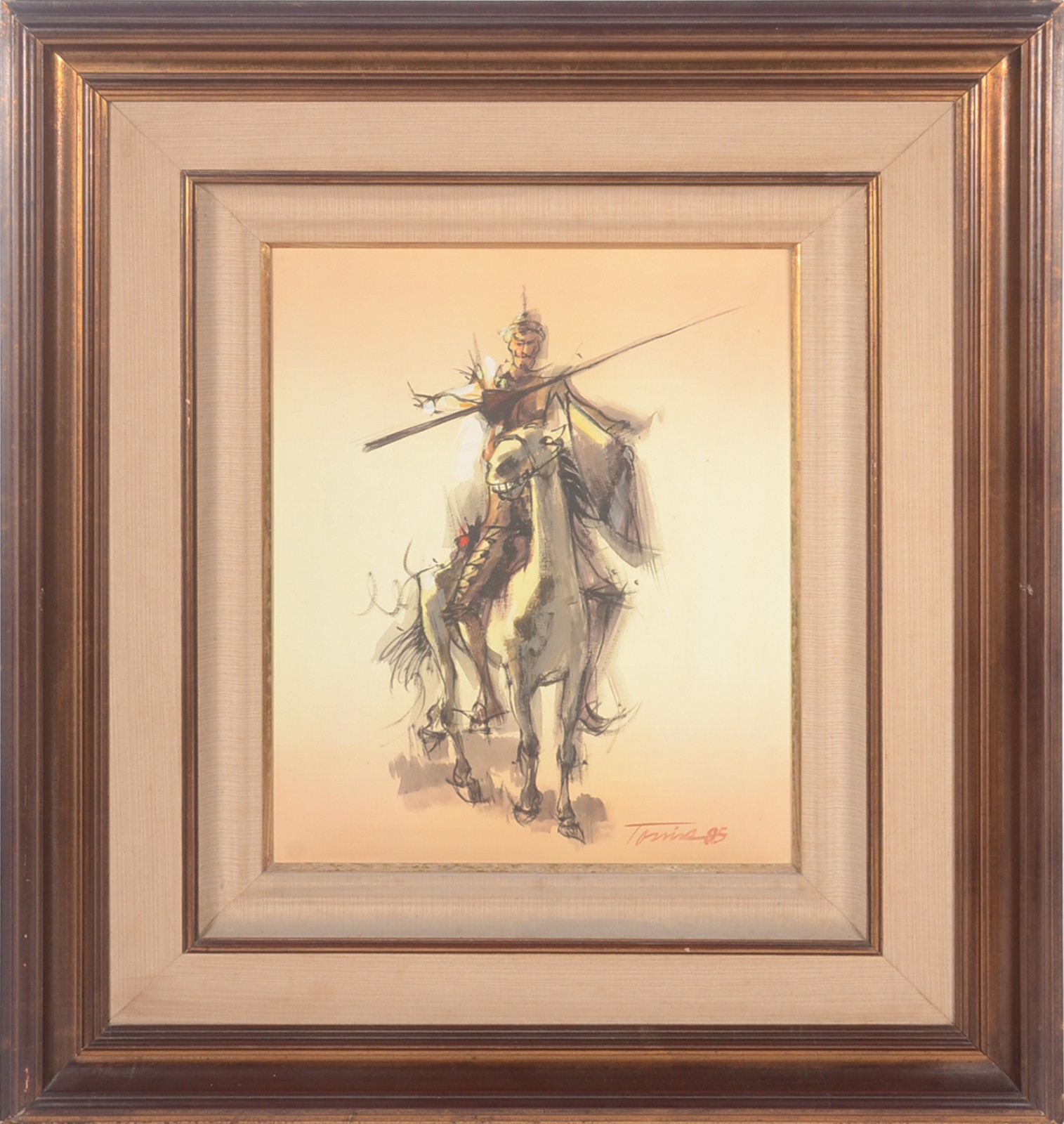 Assinatura não identificada, Dom Quixote - foto 2 de 4