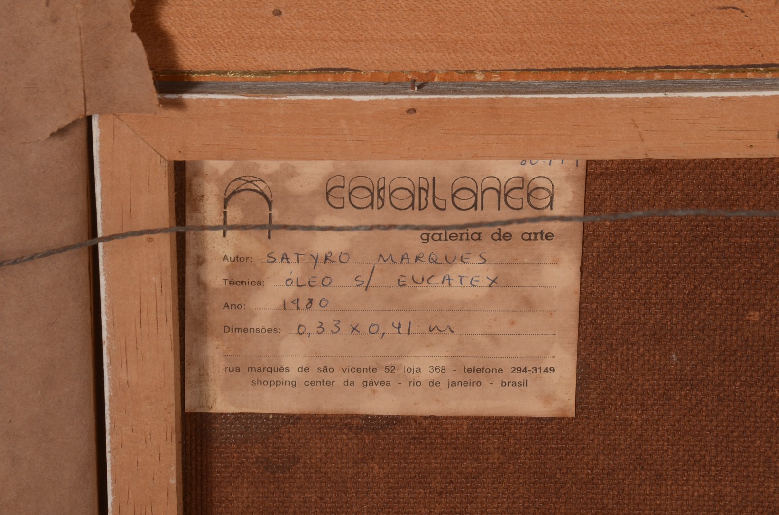 Satyro Marques (1935), Boiada - foto 5 de 5