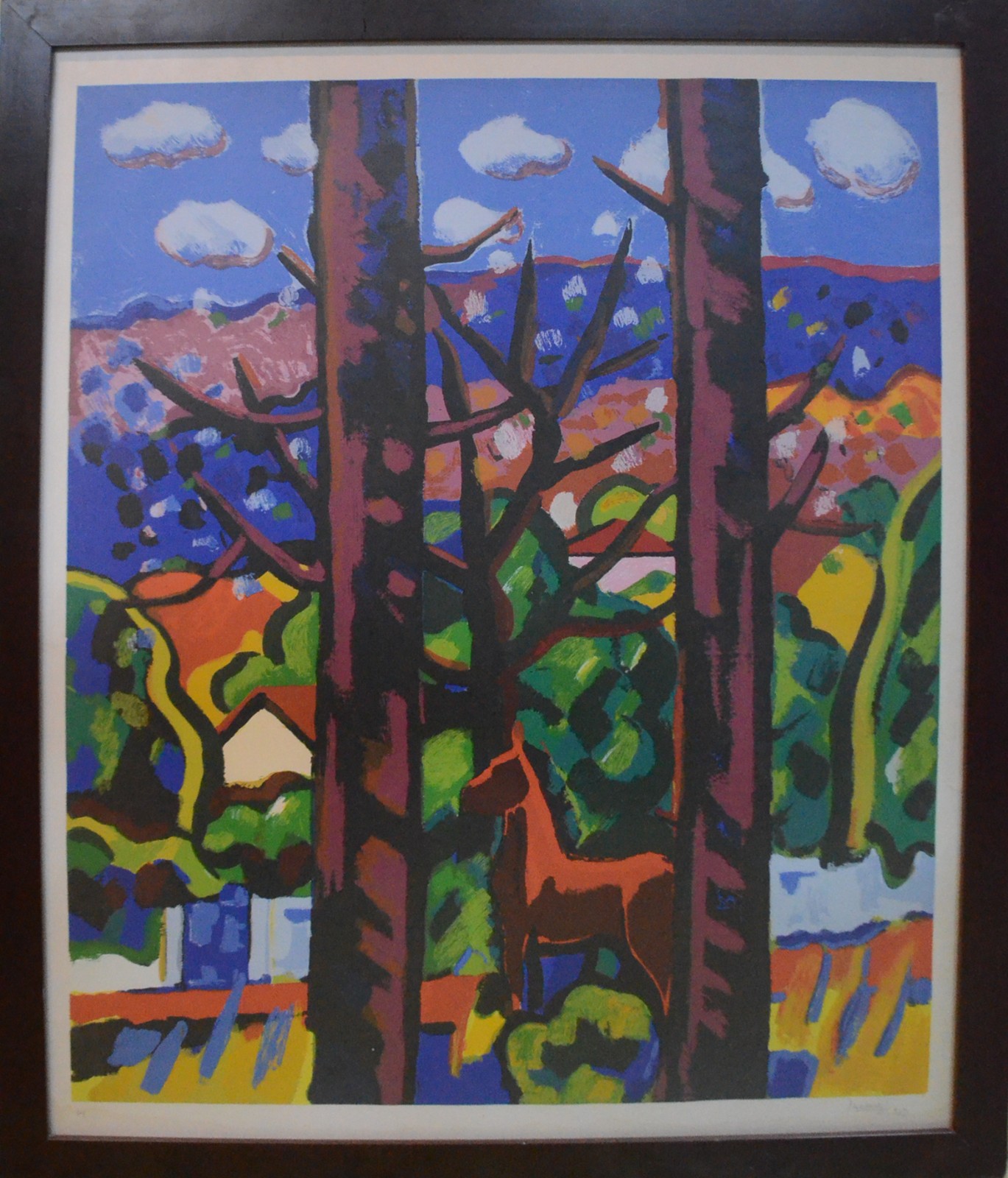 Inimá de Paula (1918-1999), Paisagem com Cavalo - foto 2 de 5