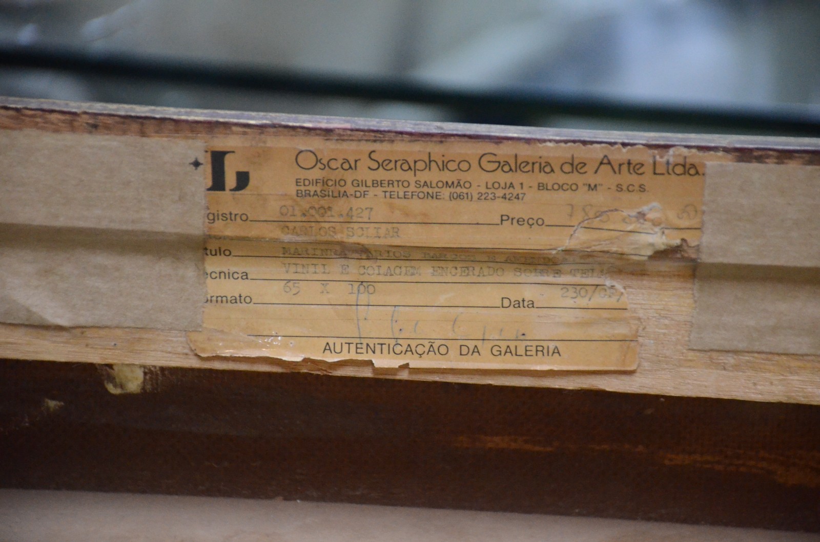 Carlos Scliar (1920-2001), Marinha - Vários Barcos e Amendoeiras - foto 6 de 6