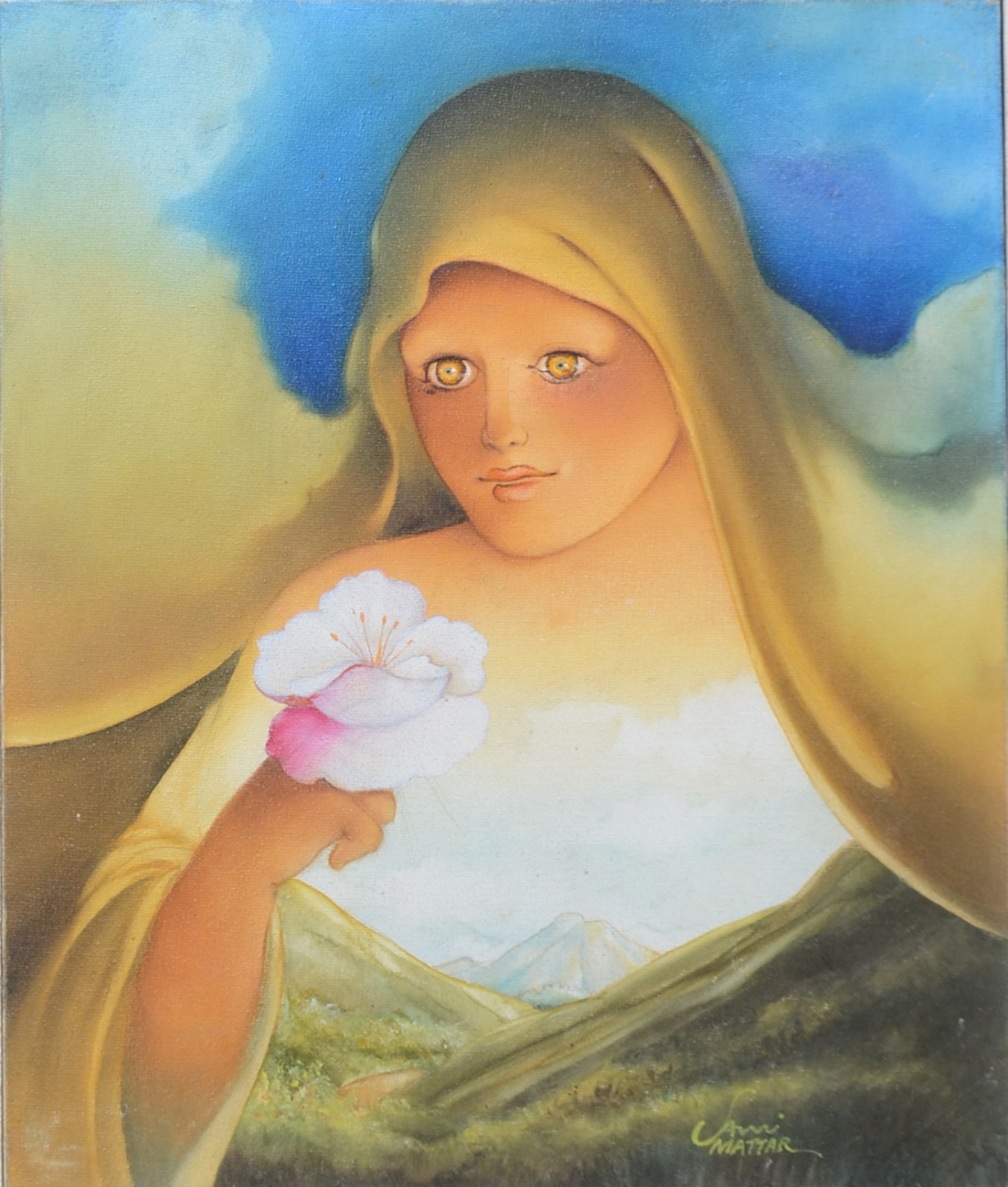 Mulher com Flor - foto 1 de 5