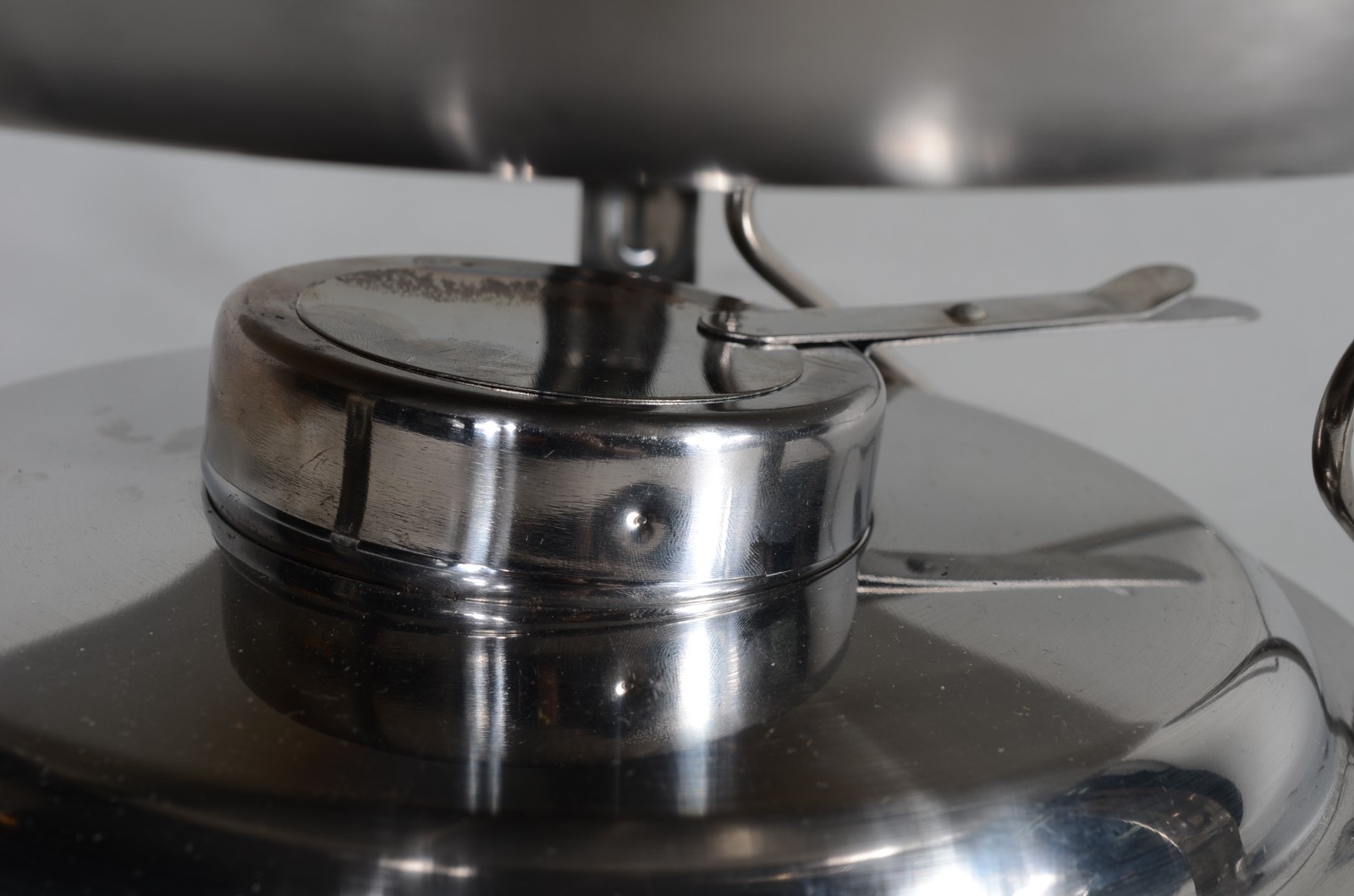 Caçarola com rechaud de inox (4 litros), tampa de vidro. - foto 3 de 4