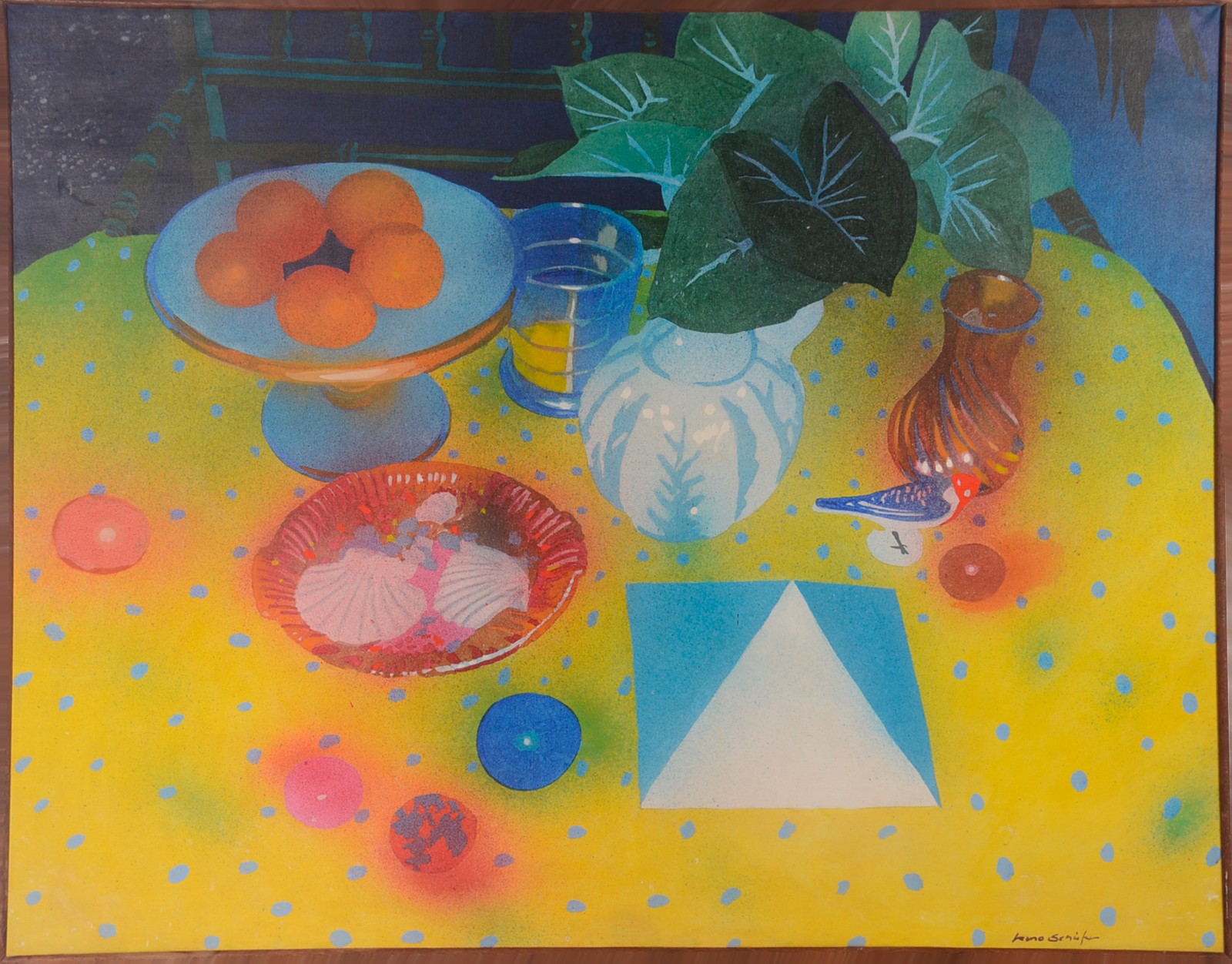 Kuno Schiefer (1948-1992), Mesa com Toalha Amarela - foto 1 de 4