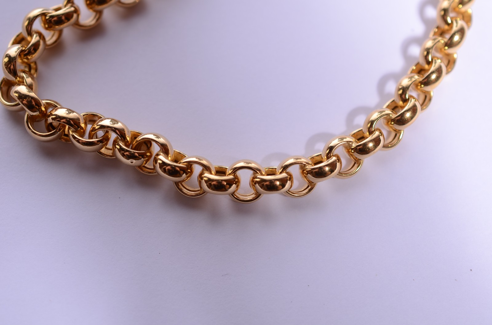 Pulseira de ouro 18 k., contraste 750 mls. (Por motivos de segurança... - foto 3 de 5