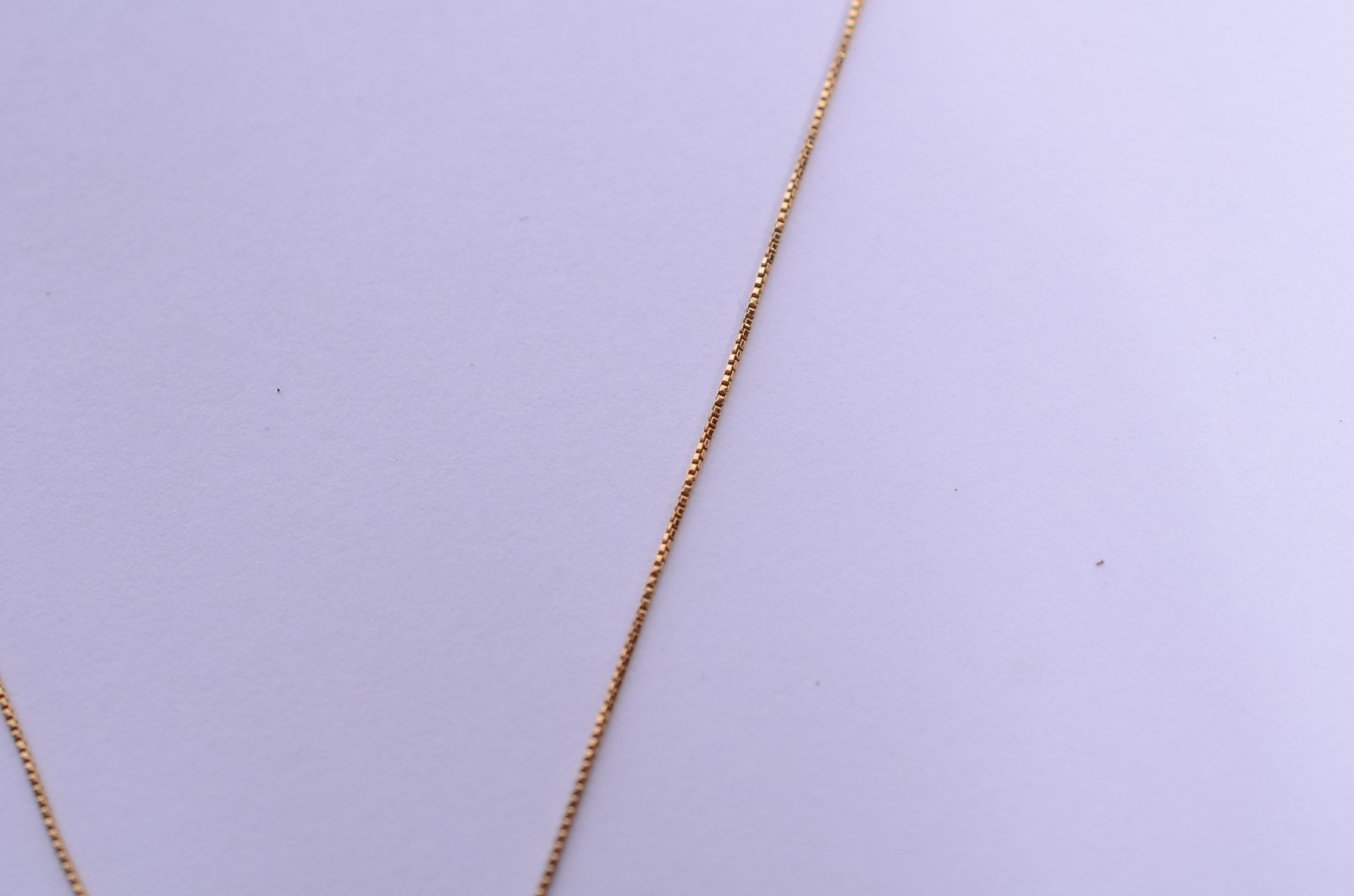 Colar com pendente de ouro 18 k., contraste 750 mls. (Por motivos de... - foto 3 de 7