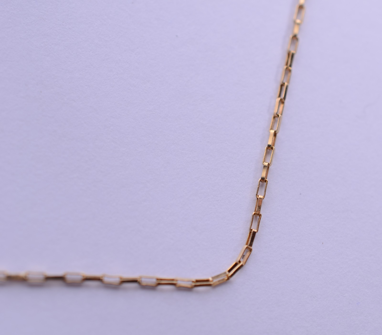 Colar com pendente feitio olho grego de ouro 18 k. (Por motivos de... - foto 4 de 6