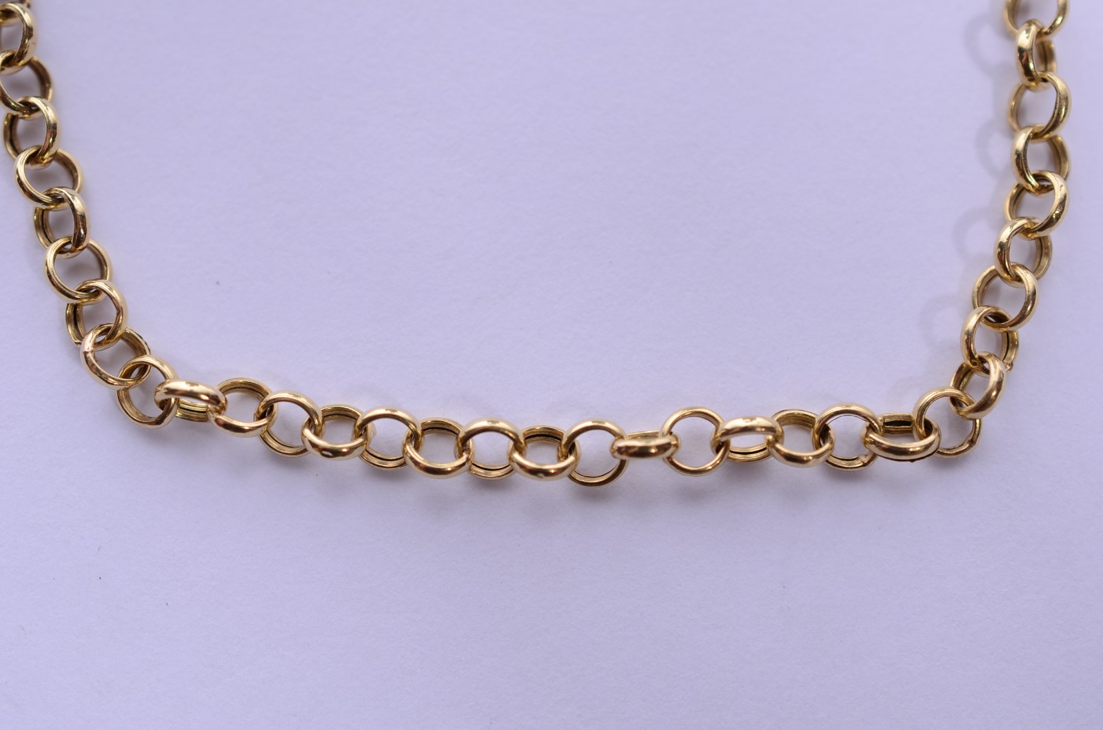 Pulseira de ouro 18 k., contraste 750 mls, élos portugueses. (Por... - foto 1 de 6