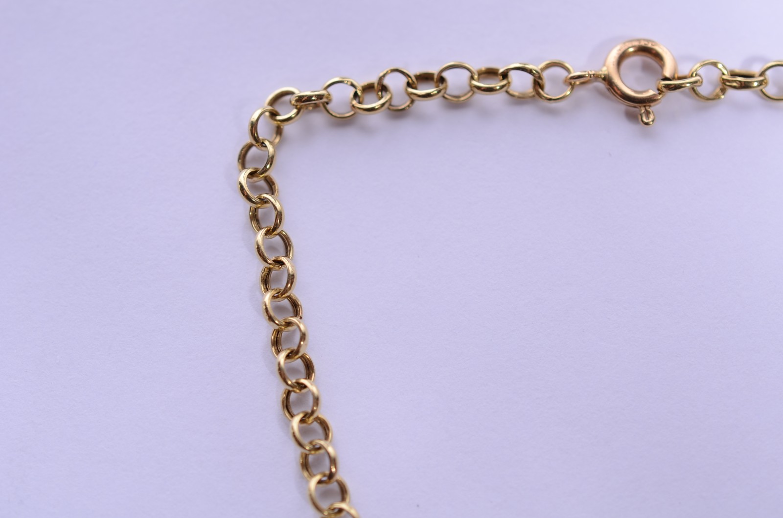 Pulseira de ouro 18 k., contraste 750 mls, élos portugueses. (Por... - foto 6 de 6