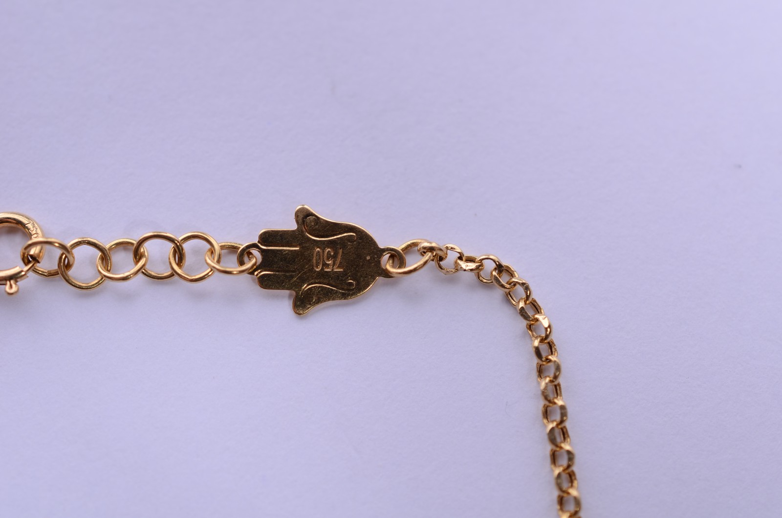 Pulseira em três tons de ouro, contraste 750 mls. (Por motivos de... - foto 6 de 7